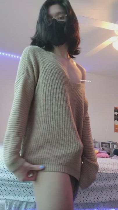 Do you like what's underneath my sweater?