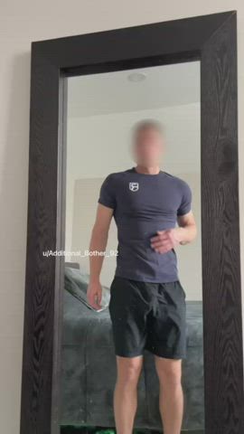 Big Balls Big Dick Male Masturbation Masturbating OnlyFans Solo gif