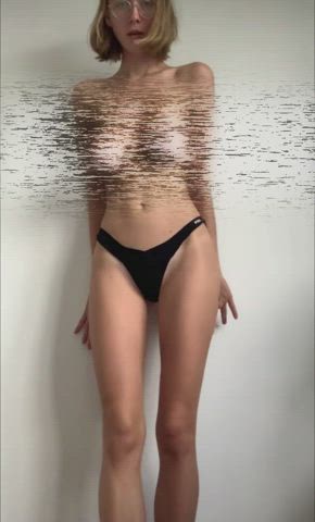 Bikini Boobs Censored gif