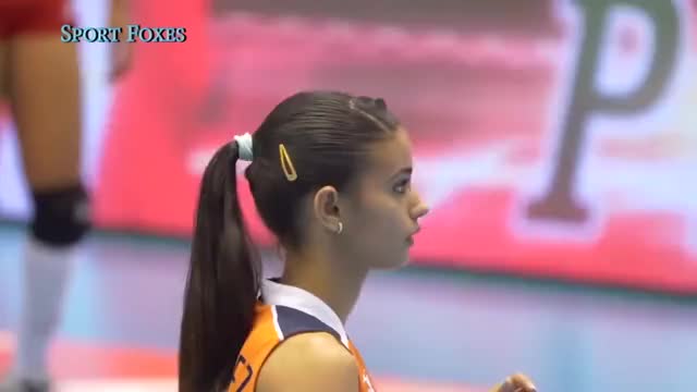 dom voleyball girl