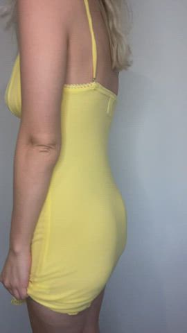 Dress Natural Tits Strip gif