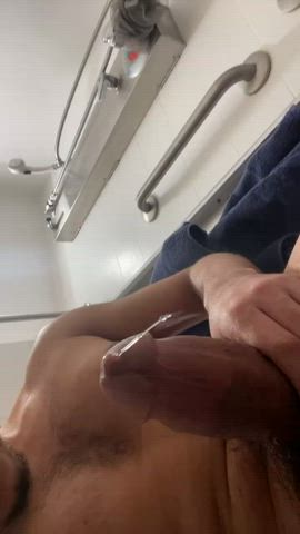 big dick cock nsfw precum solo teen gif