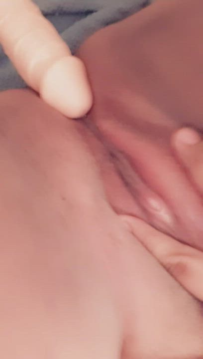 My biggest toy that I have is a 5 in dildo, let's just say I have a very tight pussy.😏
