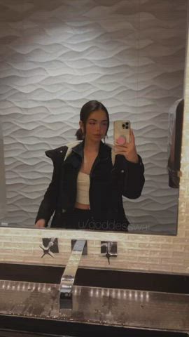busty cute flashing petite changing-rooms hold-the-moan on-off gif