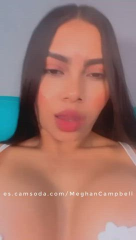 big tits camsoda camgirl natural tits tease teasing tits titty drop gif