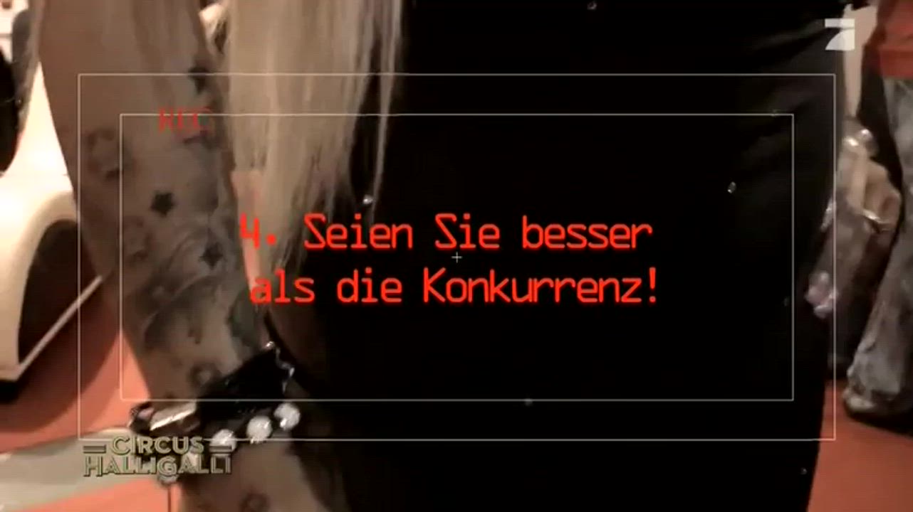 Barbie Sins Big Tits Blonde German Mz Berlin Tattoo gif