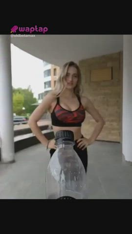 fitness tiktok yoga pants gif