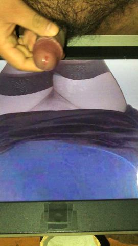 hotwife huge load thick cock tribute gif