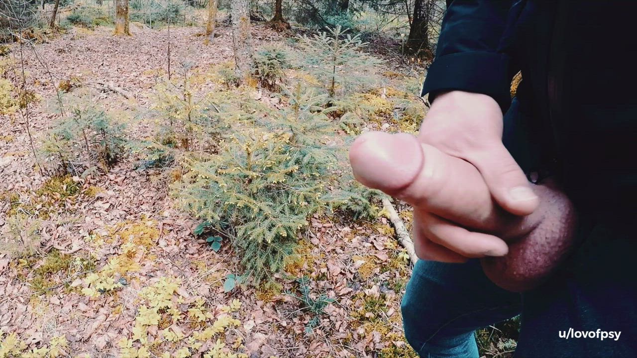 For Outdoor Cumshot Lovers 😋 I extended it a bit, hope you enjoy 😘