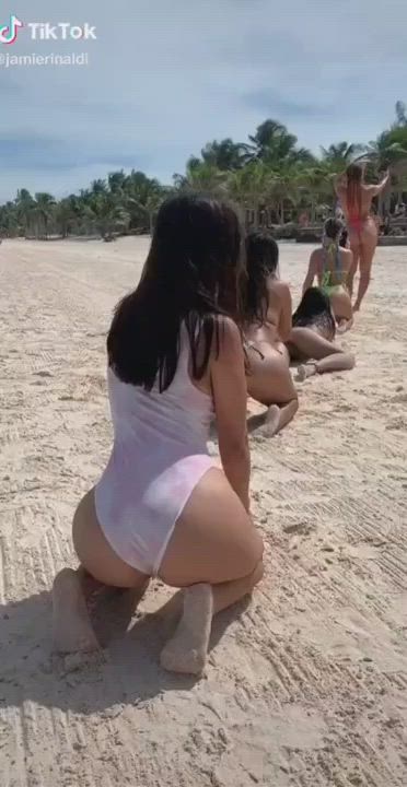 Ass Beach Bikini gif