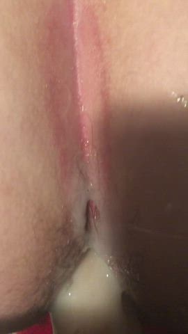 Wish it was real cum I was using as lube 😕