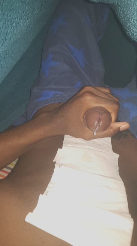 african bbc big dick cock cum cumshot solo teen gif