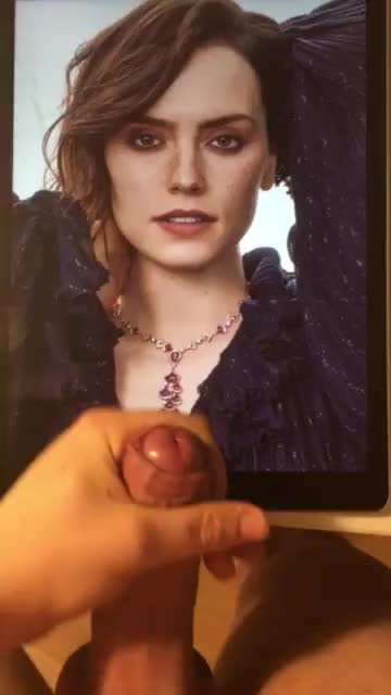 My bud giving Daisy Ridley a huge cum tribute - check out my subreddit 4 more