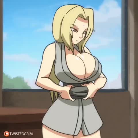 Tsunade stripping