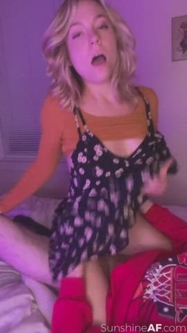 Cowgirl Dress Riding Vertical gif