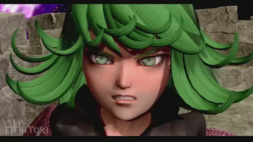 Tatsumaki getting ravaged by tentacles