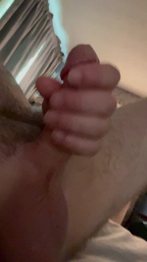 big dick cock masturbating gif