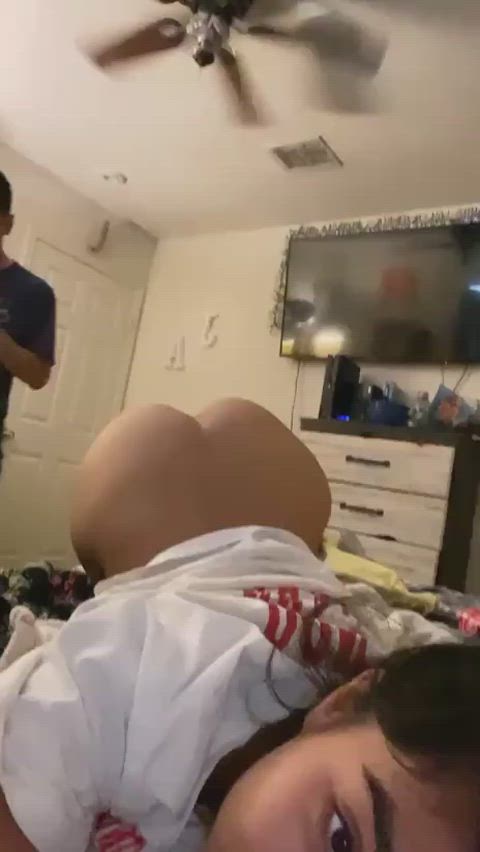 18 years old ass cuckold exposed latina slut teen gif