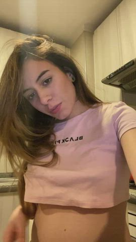 Big Tits CamSoda Camgirl Chaturbate Pregnant TikTok gif