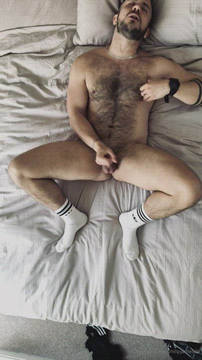 His socks are making him horny