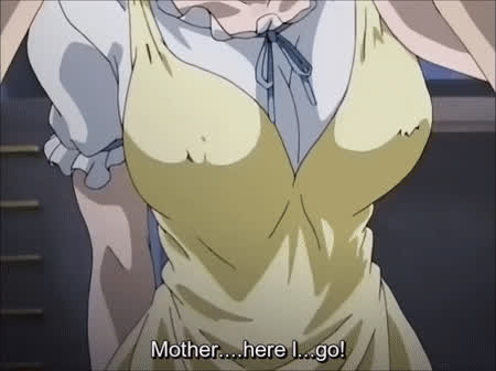 Blowjob Hentai MILF Mom gif