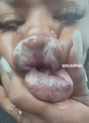 Lips Lipstick Lipstick Fetish gif