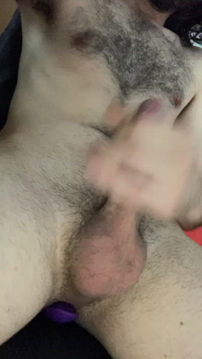 Anal Bisexual Gay Solo Toy Vibrator gif
