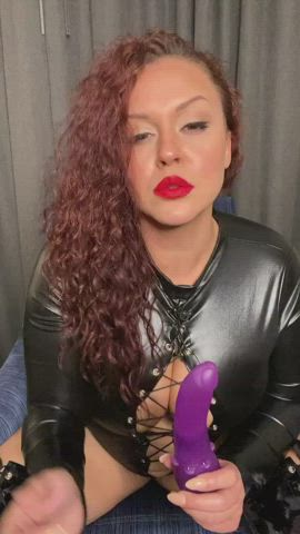 domination dominatrix femdom fetish findom goddess humiliation latex mistress gif