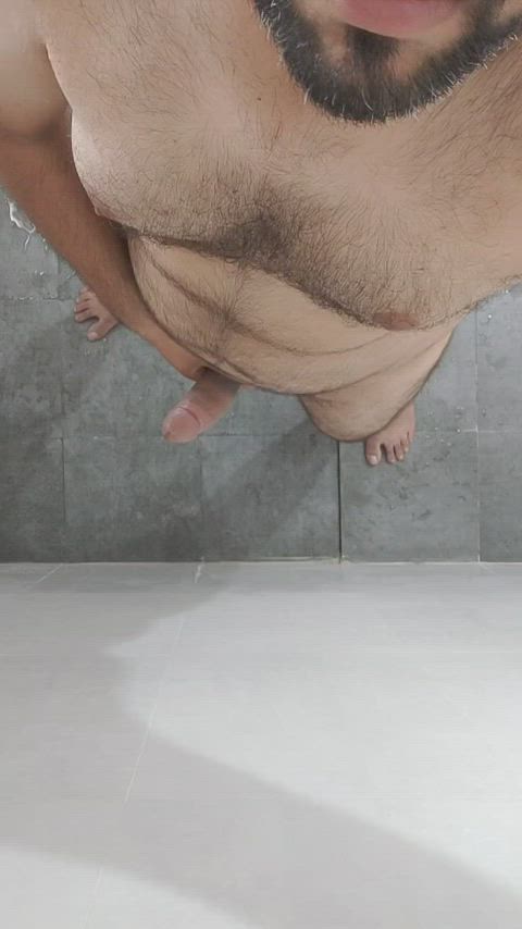 chubby naked asian masturbating gif