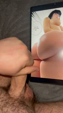 amateur animation ass big tits booty cum cumshot jerk off masturbating gif