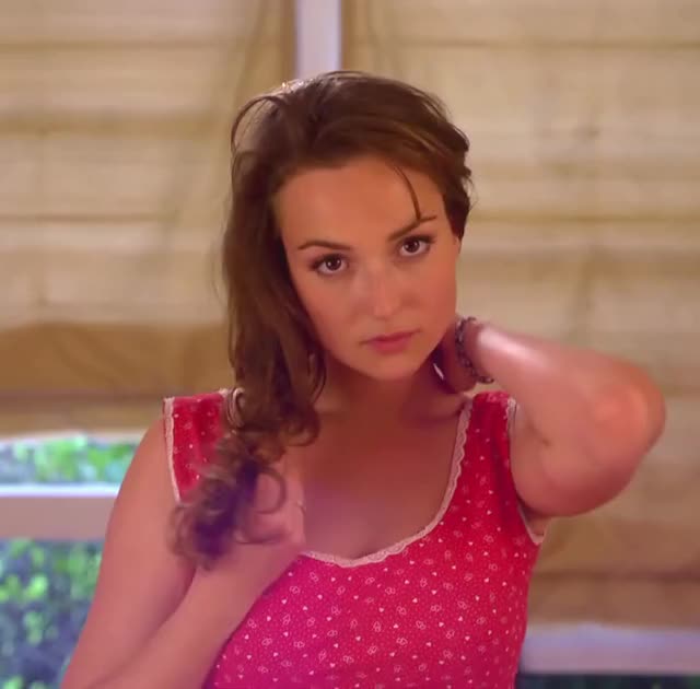 The stunning Milana Vayntrub needs to be the center of a bukkake session