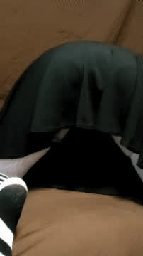 big ass sissy skirt twerking gif