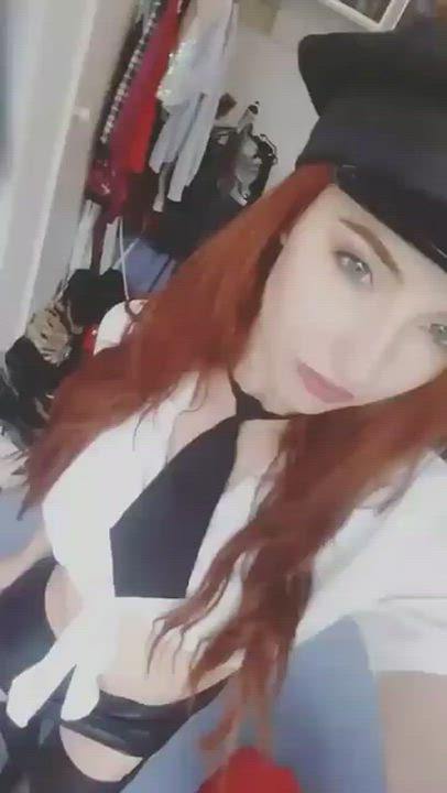 Redhead Schoolgirl Teen gif