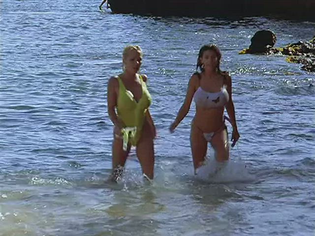 Beach Big Tits Celebrity Cinema Clothed Swimsuit gif