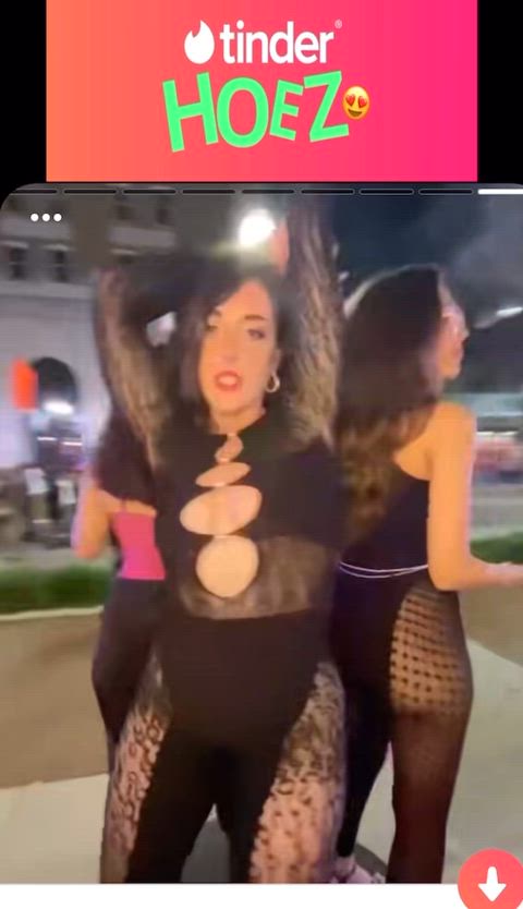 best friends big ass big tits boobs gf huge ass huge tits party teen gif