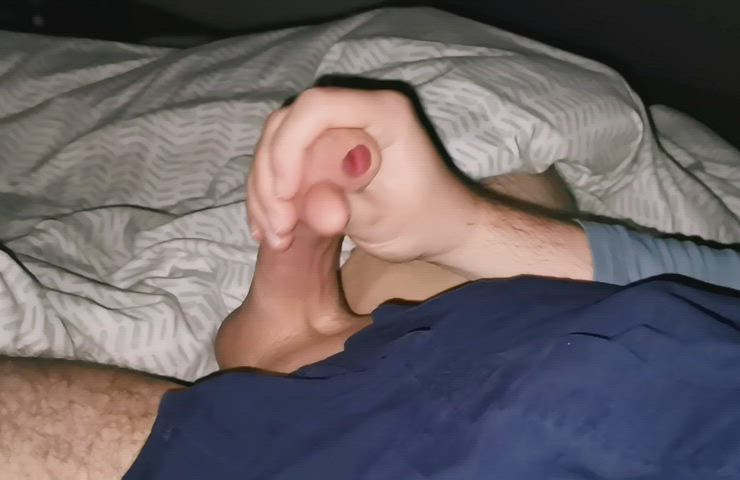 My thick white cumshot from last night ?