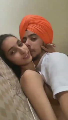 🔥 Punjabi clg lover f@cking with clear talking in punjabi ⚡️ Link in Comment