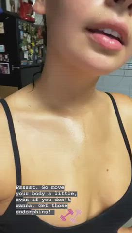 Workout Boobs Gym gif