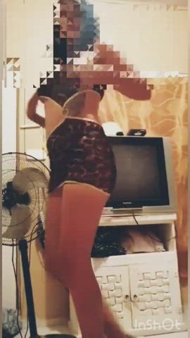 Amateur Ass Homemade MILF Nude gif