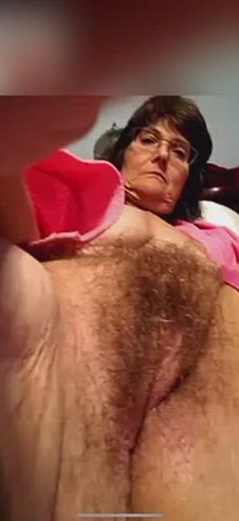 bbw hairy pussy mature gif