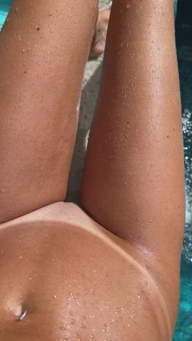 Pool Pussy Tanlines gif