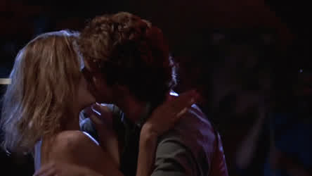 Blonde Forced Jodie Foster Kissing Public Rough gif