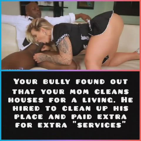 BBC Bull Cheating Maid Mom Son gif