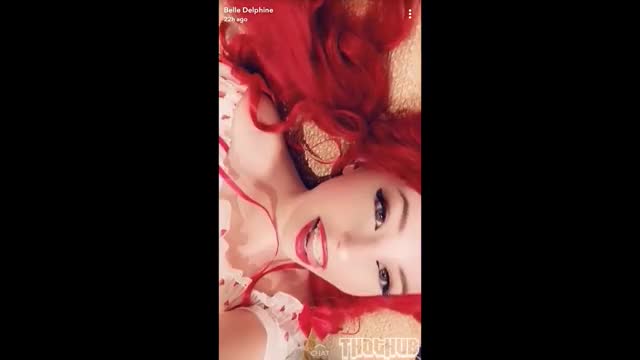 BELLE DELPHINE SNAPCHAT VIDEOS LEAK STRAWBERRY - Thothub.tv (1)