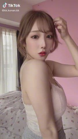 Cute Jav Model TikTok gif