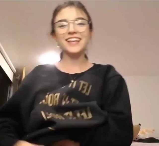 Glasses And A Sweatshirt