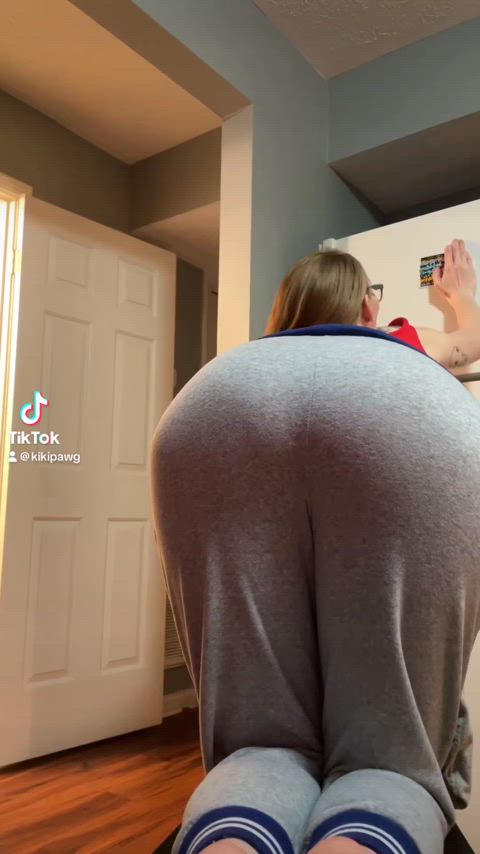 tiktok tease clothed bending over gif