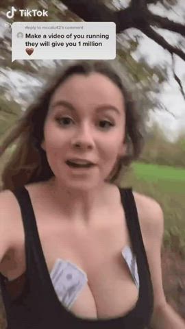 Big Tits Teen TikTok gif