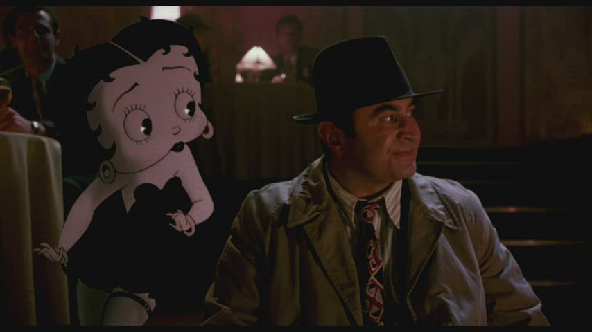 In the Original Unedited Movie “Who Framed Roger Rabbit” (1988), Betty Boop’s