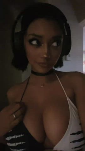 african american babe big ass big tits cowgirl pornhub riding tiktok gif